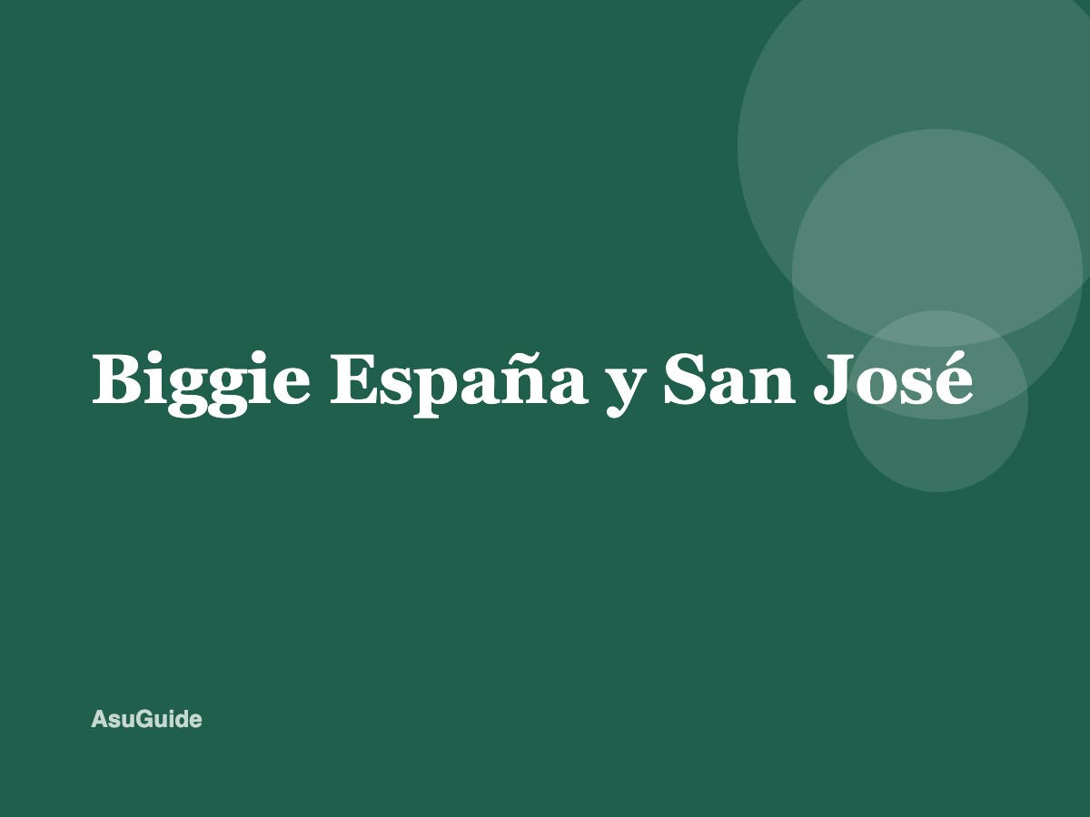 Biggie España y San José