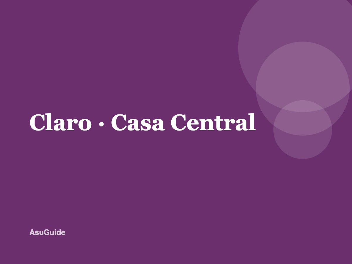 Claro — Casa Central