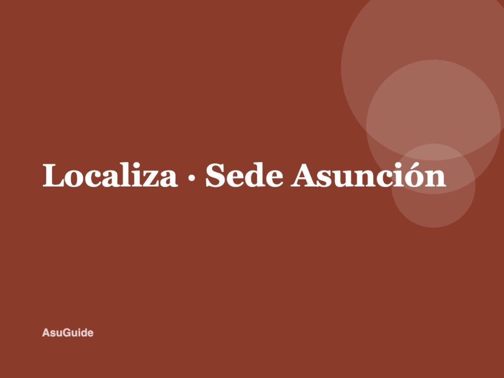 Localiza · Sede Asunción