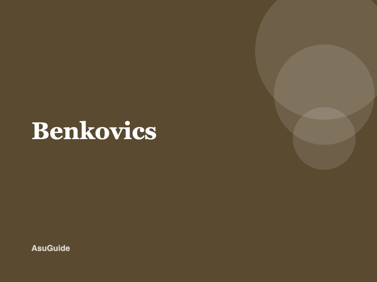 Benkovics