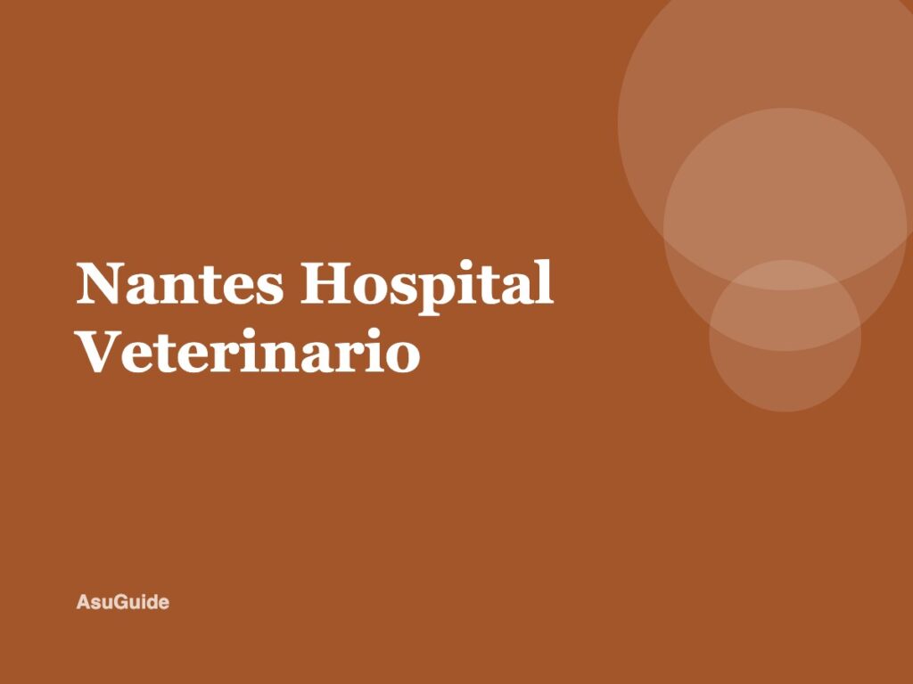 Nantes Hospital Veterinario