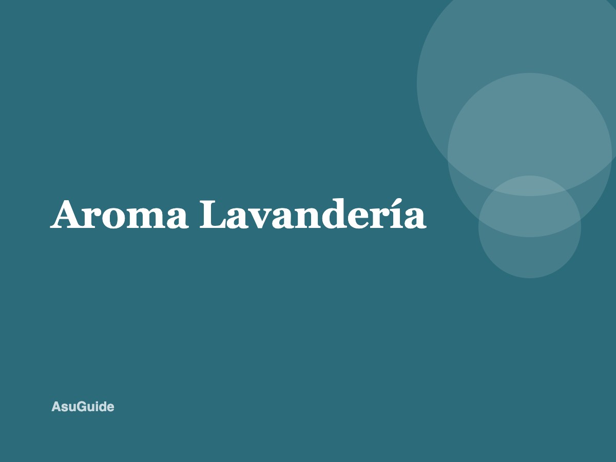 Aroma Lavandería