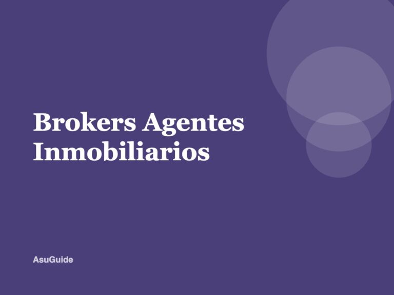 Brokers Agentes Inmobiliarios
