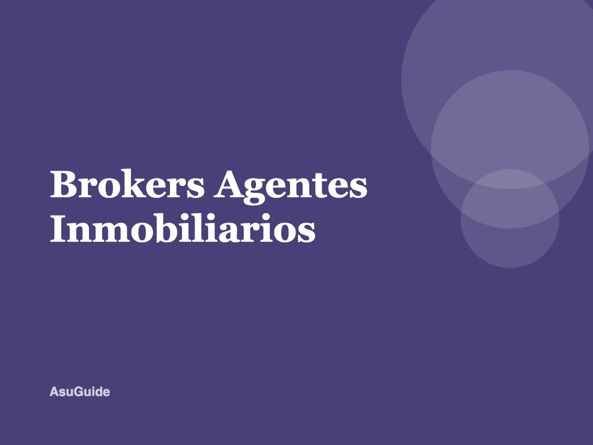 Brokers Agentes Inmobiliarios