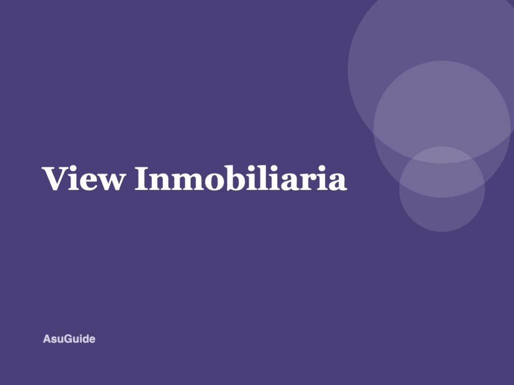 View Inmobiliaria
