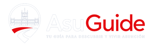 AsuGuide – logo versión blanca